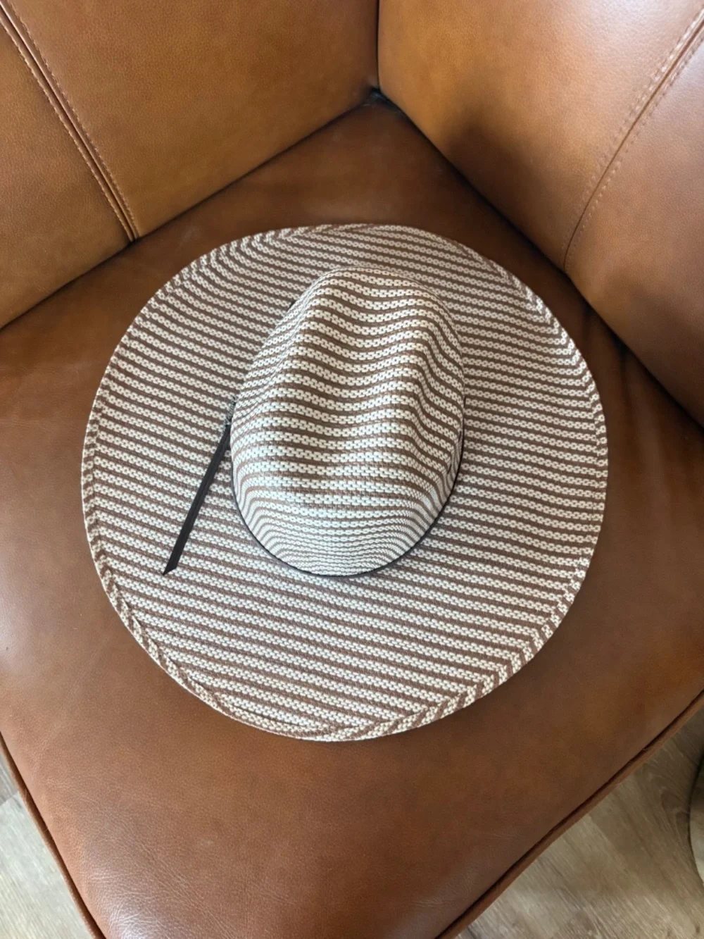 Tony Lama 25X Premium Striped Straw Cowboy Hat • Size 6 7/8  • NWOT